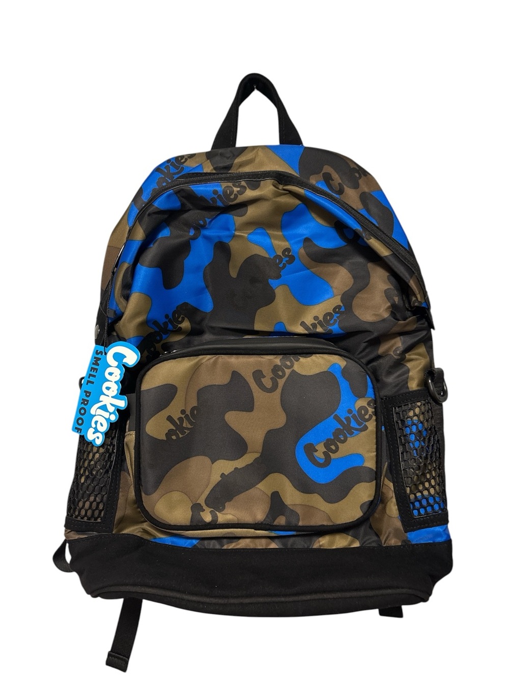 Cookies Blue Camo Smell Proof Backpack NWT